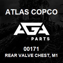 00171 Atlas Copco REAR VALVE CHEST, M160 | AGA Parts