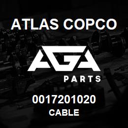 0017201020 Atlas Copco CABLE | AGA Parts