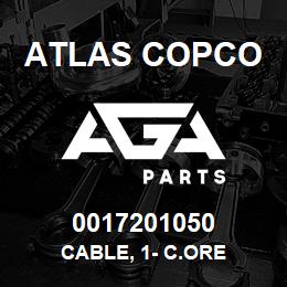 0017201050 Atlas Copco CABLE, 1- C.ORE | AGA Parts