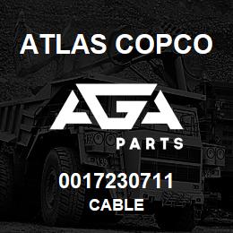 0017230711 Atlas Copco CABLE | AGA Parts