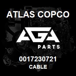 0017230721 Atlas Copco CABLE | AGA Parts