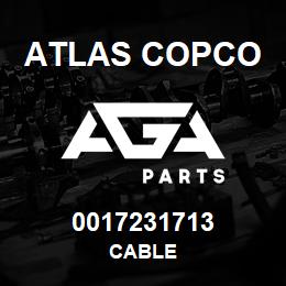 0017231713 Atlas Copco CABLE | AGA Parts
