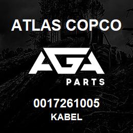 0017261005 Atlas Copco KABEL | AGA Parts