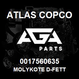 0017560635 Atlas Copco Molykote D-Fett | AGA Parts