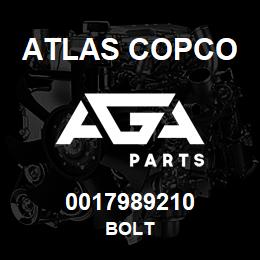 0017989210 Atlas Copco BOLT | AGA Parts