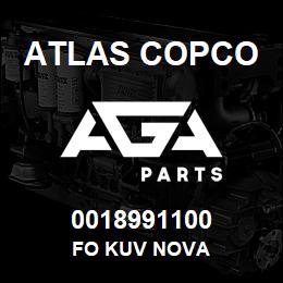 0018991100 Atlas Copco FO KUV NOVA | AGA Parts