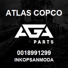 0018991299 Atlas Copco INKOPSANMODA | AGA Parts