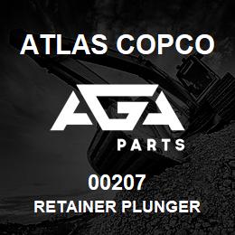 00207 Atlas Copco RETAINER PLUNGER | AGA Parts