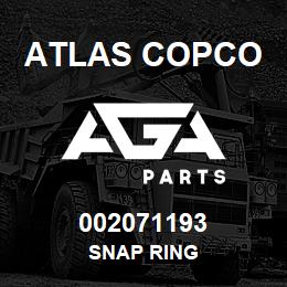 002071193 Atlas Copco SNAP RING | AGA Parts