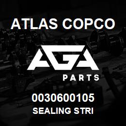 0030600105 Atlas Copco SEALING STRI | AGA Parts