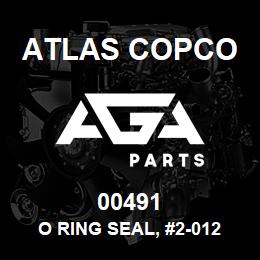 00491 Atlas Copco O RING SEAL, #2-012 | AGA Parts