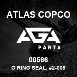 00566 Atlas Copco O RING SEAL, #2-008 | AGA Parts
