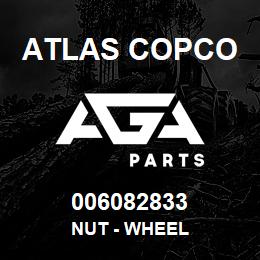 006082833 Atlas Copco NUT - WHEEL | AGA Parts