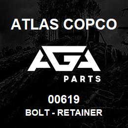 00619 Atlas Copco BOLT - RETAINER | AGA Parts