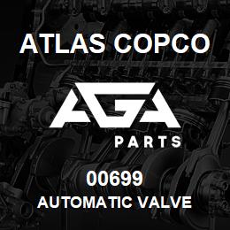 00699 Atlas Copco AUTOMATIC VALVE | AGA Parts