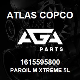 1615595800 Atlas Copco PAROIL M XTREME 5L | AGA Parts