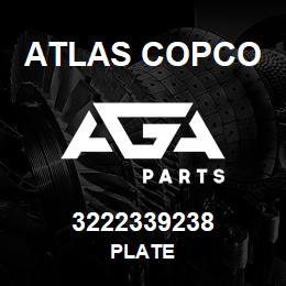 3222339238 Atlas Copco PLATE | AGA Parts