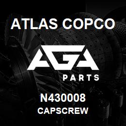 N430008 Atlas Copco CAPSCREW | AGA Parts