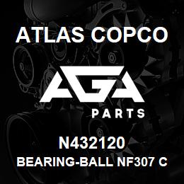 N432120 Atlas Copco BEARING-BALL NF307 C.3 | AGA Parts