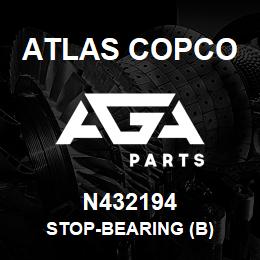 N432194 Atlas Copco STOP-BEARING (B) | AGA Parts