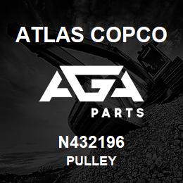 N432196 Atlas Copco PULLEY | AGA Parts