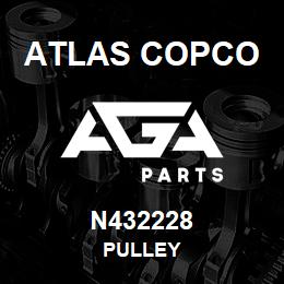 N432228 Atlas Copco PULLEY | AGA Parts