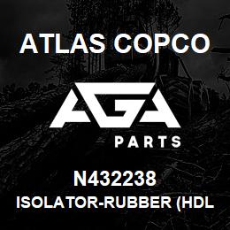 N432238 Atlas Copco ISOLATOR-RUBBER (HDL) | AGA Parts