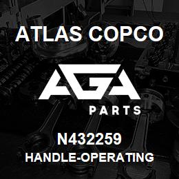 N432259 Atlas Copco HANDLE-OPERATING | AGA Parts