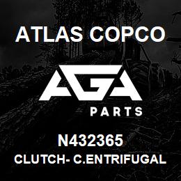 N432365 Atlas Copco CLUTCH- C.ENTRIFUGAL | AGA Parts