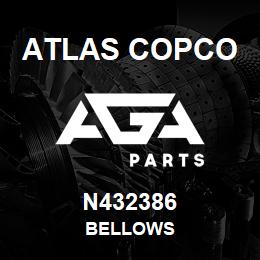 N432386 Atlas Copco BELLOWS | AGA Parts