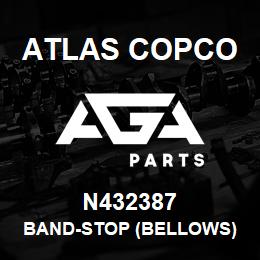 N432387 Atlas Copco BAND-STOP (BELLOWS) | AGA Parts