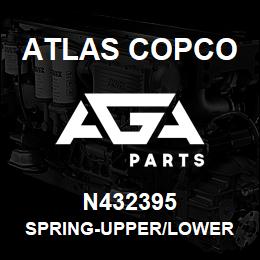 N432395 Atlas Copco SPRING-UPPER/LOWER | AGA Parts