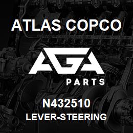 N432510 Atlas Copco LEVER-STEERING | AGA Parts