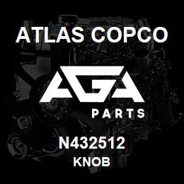 N432512 Atlas Copco KNOB | AGA Parts