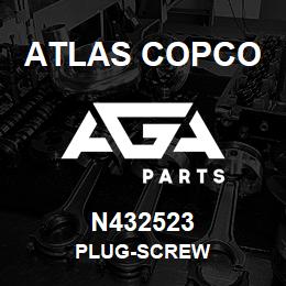 N432523 Atlas Copco PLUG-SCREW | AGA Parts