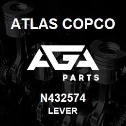 N432574 Atlas Copco LEVER | AGA Parts