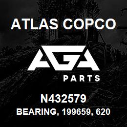 N432579 Atlas Copco BEARING, 199659, 6205ZZ | AGA Parts