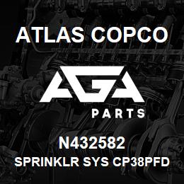 N432582 Atlas Copco SPRINKLR SYS CP38PFD | AGA Parts