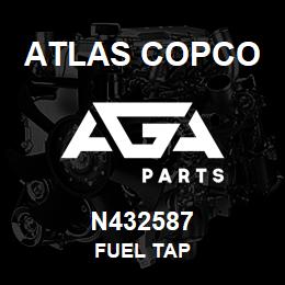 N432587 Atlas Copco FUEL TAP | AGA Parts