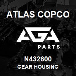 N432600 Atlas Copco GEAR HOUSING | AGA Parts