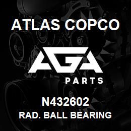 N432602 Atlas Copco RAD. BALL BEARING | AGA Parts