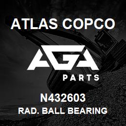 N432603 Atlas Copco RAD. BALL BEARING | AGA Parts