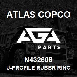 N432608 Atlas Copco U-PROFILE RUBBR RING | AGA Parts