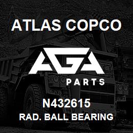 N432615 Atlas Copco RAD. BALL BEARING | AGA Parts