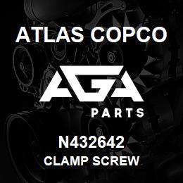 N432642 Atlas Copco CLAMP SCREW | AGA Parts