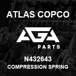 N432643 Atlas Copco COMPRESSION SPRING | AGA Parts