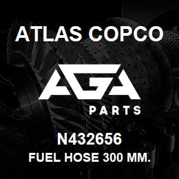 N432656 Atlas Copco FUEL HOSE 300 MM. | AGA Parts