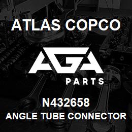 N432658 Atlas Copco ANGLE TUBE CONNECTOR | AGA Parts