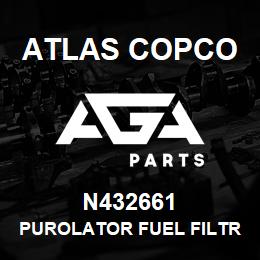 N432661 Atlas Copco PUROLATOR FUEL FILTR | AGA Parts