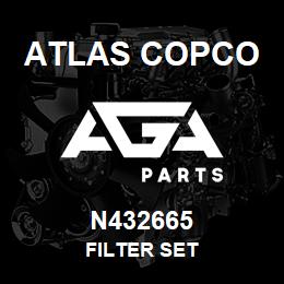 N432665 Atlas Copco FILTER SET | AGA Parts